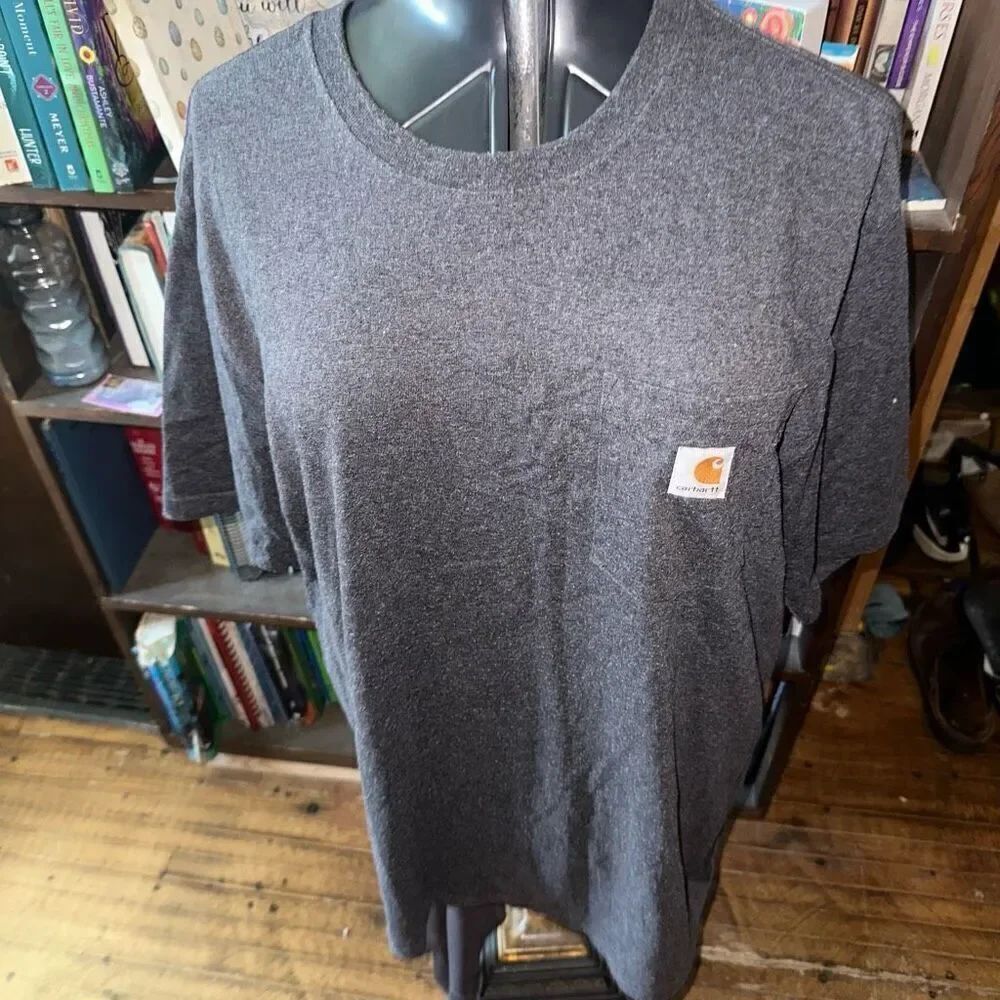 Carhartt original fit XL gray workwear streetwear basic tee